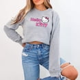 thumbnail image 2 of Hello Kitty Sweatshirt, Kitty Cat, Sanrio, Pink Lover, Pullover Sweater, Girl Pink,Winter Shirt,Cute Hello Kitty Crewneck Sweatshirt, 2 of 5