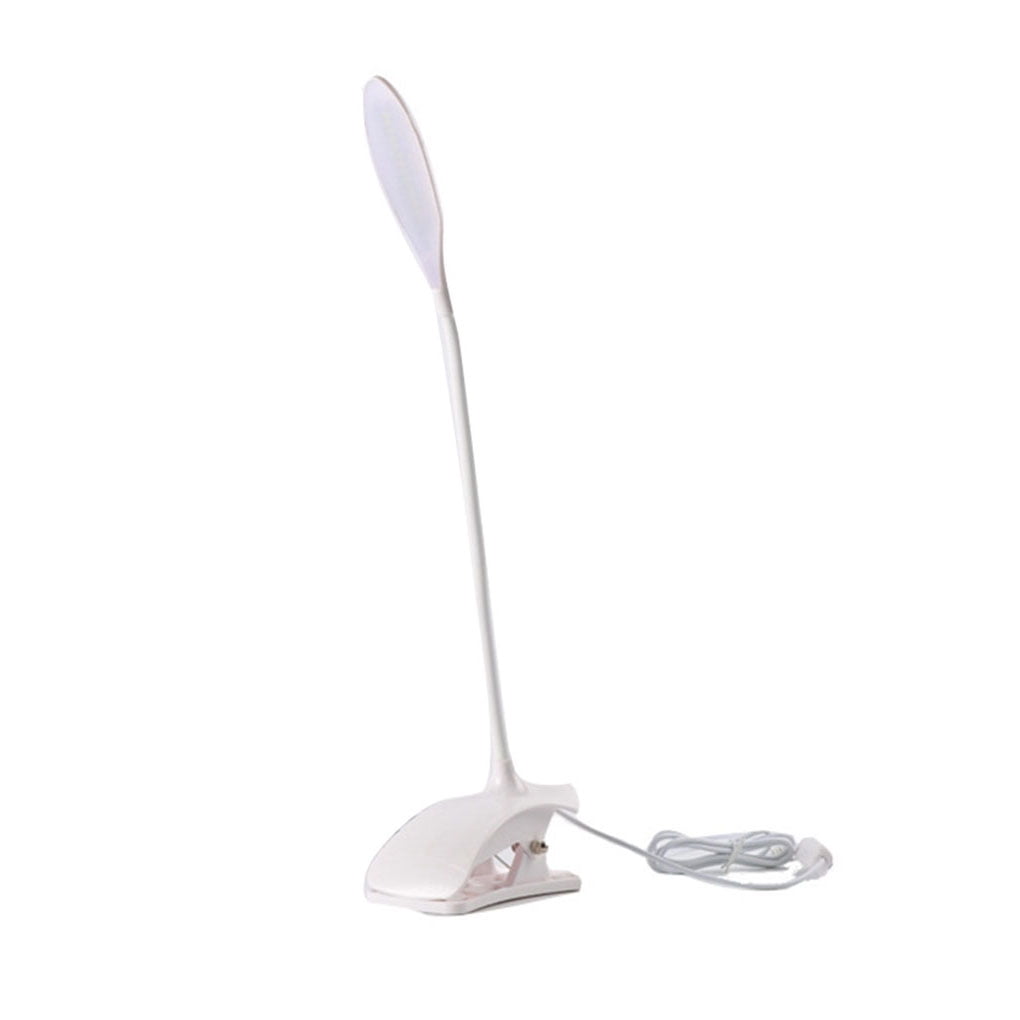 Students USB LED Table Clip Lamp Children Gooseneck Reading Light Bed Headboard Table Clip Lamp