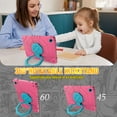 thumbnail image 4 of Dteck for Samsung Galaxy Tab A9 Plus Case 11 Inch, 360 Rotating Stand Cute Kids-Friendly Case for Galaxy Tab A9+ Tablet 2023 (SM-210/X216/X218),Rose Blue, 4 of 4