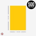 thumbnail image 6 of 11 x 17" Gold Color Paper Smooth, for School, Office & Home Supplies, Holiday Crafting, Arts & Crafts | Acid & Lignin Free | Regular 24lb Paper - 1 Ream of 500 Sheets, 6 of 6