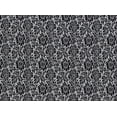 thumbnail image 2 of Zelouf Nino Metallic Corded Lace [1.75 Yd Panel]  , Sewing, DIY, Crafts Fabric by the Yard, Black, 10 Yard, 2 of 2
