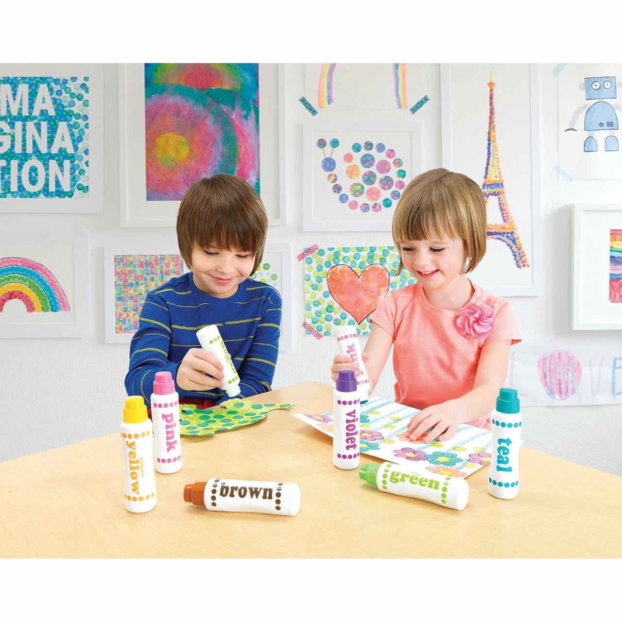 Do•A•Dot Art!™ Washable Brilliant Markers, 6 colors