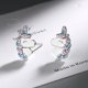 thumbnail image 1 of Pendientes de plata de ley 925 con circonita AAA para mujer, exquisitos accesorios de joyería para novia y estudiante, fiesta de boda, 1 of 2