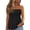 Black, variant on Women Summer Basic Tube Tops Strapless Loose Bandeau Blouses Solid Off Shoulder Sleeveless Tunic Tops for Daily Commute Casual Looks and Simple Matching Wine M