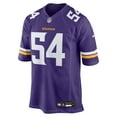 thumbnail image 2 of Men's Nike Bo Richter  Purple Minnesota Vikings Team Game Jersey, 2 of 6
