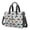 Monster Cartoon Truck Gray Pattern, variant on Monster Cartoon Truck Gray Pattern Canvas Messenger Tote Bag, Laptop Shoulder Bag with Multi Pockets & Removable Strap, Durable Canvas Gifts for Women Men Teacher Nurse