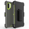 thumbnail image 6 of Samsung Galaxy Note 10 Plus Heavy Duty Armor Case Cover Black Hybrid Clip, 6 of 10