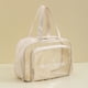 thumbnail image 5 of Neceser Pequeño para Bolso, Impermeable, para Playa, para Deporte, Gimnasio, Organizador para Cosméticos y Trajes de Baño, 36 X 25 X 15 Cm, Verde, Gris, Rosa y Beige. 1 Neceser Pequeño., 5 of 6