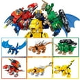 thumbnail image 3 of Dinosaur Building Blocks Assembled Toy Model Morphing Robot Puzzle Children's Boy Gift, 3 of 3