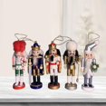 thumbnail image 4 of Soldado de Cascanueces,Navidad cascanueces soldado decoración adornos,Cascanueces Navidad Decoraciones de Navidad figuras juguetes,Cascanueces de soldado de madera tradicional de, 4 of 8