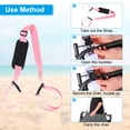 thumbnail image 4 of Uxcell 2Pcs Carrying Beach Chair Straps Adjustable Beach Chair Straps Pink, 4 of 7