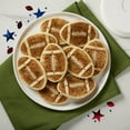 thumbnail image 3 of Freshness Guaranteed, Rotary Tray, Footballs, Baked, Sugar Cookies, Ready to Eat, 27.2 oz, 3 of 12