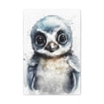 thumbnail image 2 of Watercolor Penguin Painting - Nursery Collection - Bedtime Stories, 2 of 6