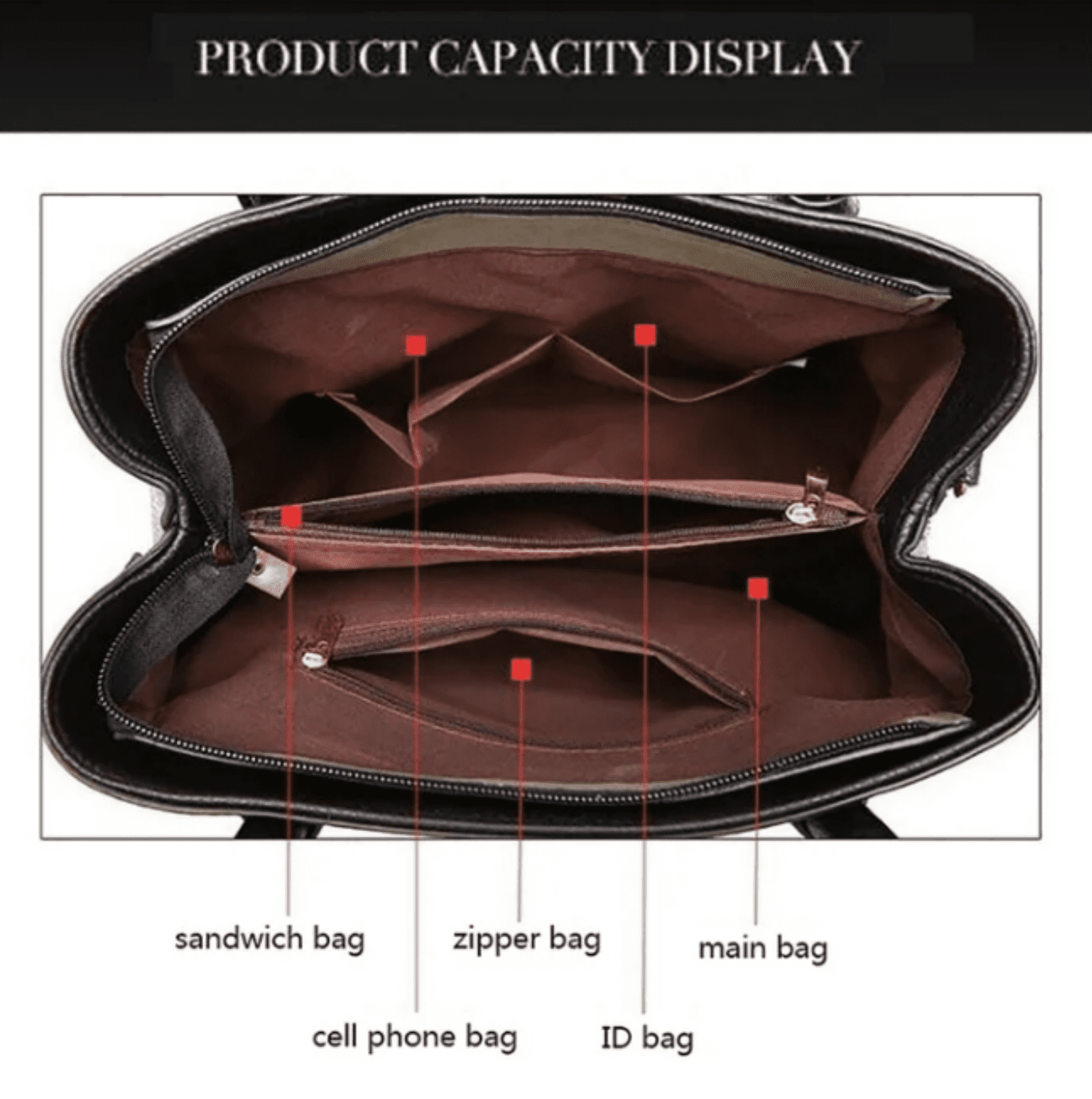 OYAMBE Handbag for Women Roomy Fashion Womens Handbags Ladies Purse Satchel Shoulder Bags Tote Leather Bag