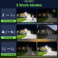 thumbnail image 4 of Luces exteriores con sensor de movimiento ALUSSO 30W 2700LM 3 modos, 4 of 9