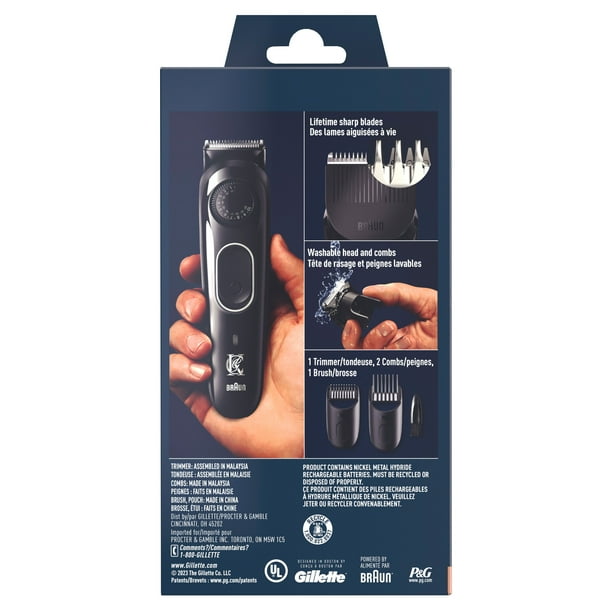 Kit Tondeuse à Barbe Sans Fil Pour Homme King C. Gillette – McGrocer