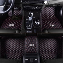 For Dodge Ram 1500 2500 3500 2009-2018 Year Waterproof Leather Car Carpet Car Floor Mats Custom