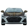 thumbnail image 2 of Jeiento Dragonfly Car Hood Cover Pack with Mirror Covers Washable Vehicles Decorate Accessories Dustproof Car Mirror Accessories with Drawstrings Universal Size for Sedans, 2 of 7