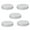 A, variant on Wovilon Kitchen Gadgets 5Pc Silver Candy Tin Box Metal Can Handmade Sugar Cake Tin Box Net Red Small Box