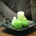 thumbnail image 2 of Vance Kitira 6" Aqua Timber Pillar Candle, 2 of 9