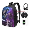 thumbnail image 2 of Julie And The Phantoms Laptop Backpack, Water Resistant Daypack Backpack, Extra Large Travel Backpack, Computer Backpack With Usb Port, 17x12x6.5 Inch, 2 of 9