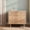 Natural, variant on Barara King Large Capacity Wooden Dresser Contemporary Storage Cabinet with 4 Drawers for Bedroom Living Room Entry Hall Closet Home Organization Furniture, Walnut