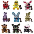 thumbnail image 4 of FNAF 18cm Plush Toys Bonnie Bear Foxy Cute Cartoon Stuffed Dolls Five Night at Freddy's Freddy Games Gift for Children, 4 of 5