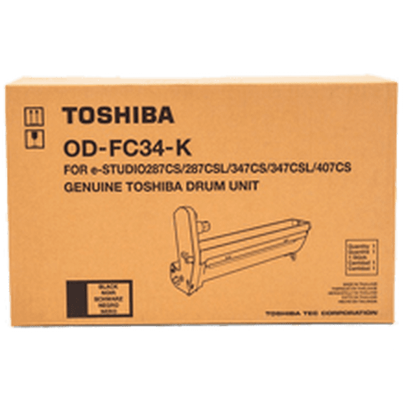 Nouveau Tambour de Toner Laser Original TOSHIBA OD-FC34K Noir pour TOSHIBA E-Studio 407CS