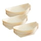 thumbnail image 4 of 50 bandejas de madera para servir, desechables, para comida, sushi, platos 25cm x 115cm, 4 of 9