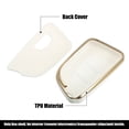 thumbnail image 3 of Unique Bargains Car Key Fob Cover 5 Button Remote Key Fob Case TPU Button Full Protector Cover White for Cadillac CT5 2020-2022, 3 of 6