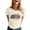 Beige, variant on Spring T Shirts for Women Logo Crew Neck Short Sleeve Tops Summer Trendy Casual Soft Basic Tees