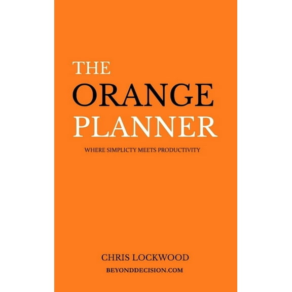 The Orange Planner, (Hardcover)