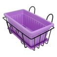 thumbnail image 1 of QUMIIRITY 1Jgo Soporte Colgante Para Macetas Morado Duradero Para Jardín Y En Casa, 1 of 8