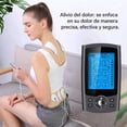 thumbnail image 4 of CNV TENS EMS Muscle Stimulator with 36 Modes, Dual Channel A/B Electronic Pulse Massager for Full Body Relaxation, 12 Reusable Pads, USB Rechargeable, 4 of 10