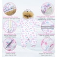 thumbnail image 5 of Toddler Girl One-Piece Snowsuit (6-18 Months) | Warm Winter Outdoor Play Suit, 5 of 7