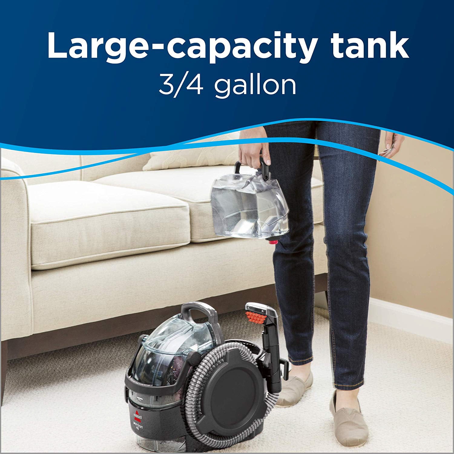 BISSELL 3624 Lightweight SpotClean Professional Portable Carpet