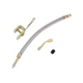 thumbnail image 1 of 1 Set de extensión de válvula de llanta de cobre de 135 grados con extensor de vástago de válvula de llanta de acero inoxidable duradero de 350 mm para automóvil, motocicleta, RV, camión, bicicleta, 1 of 6