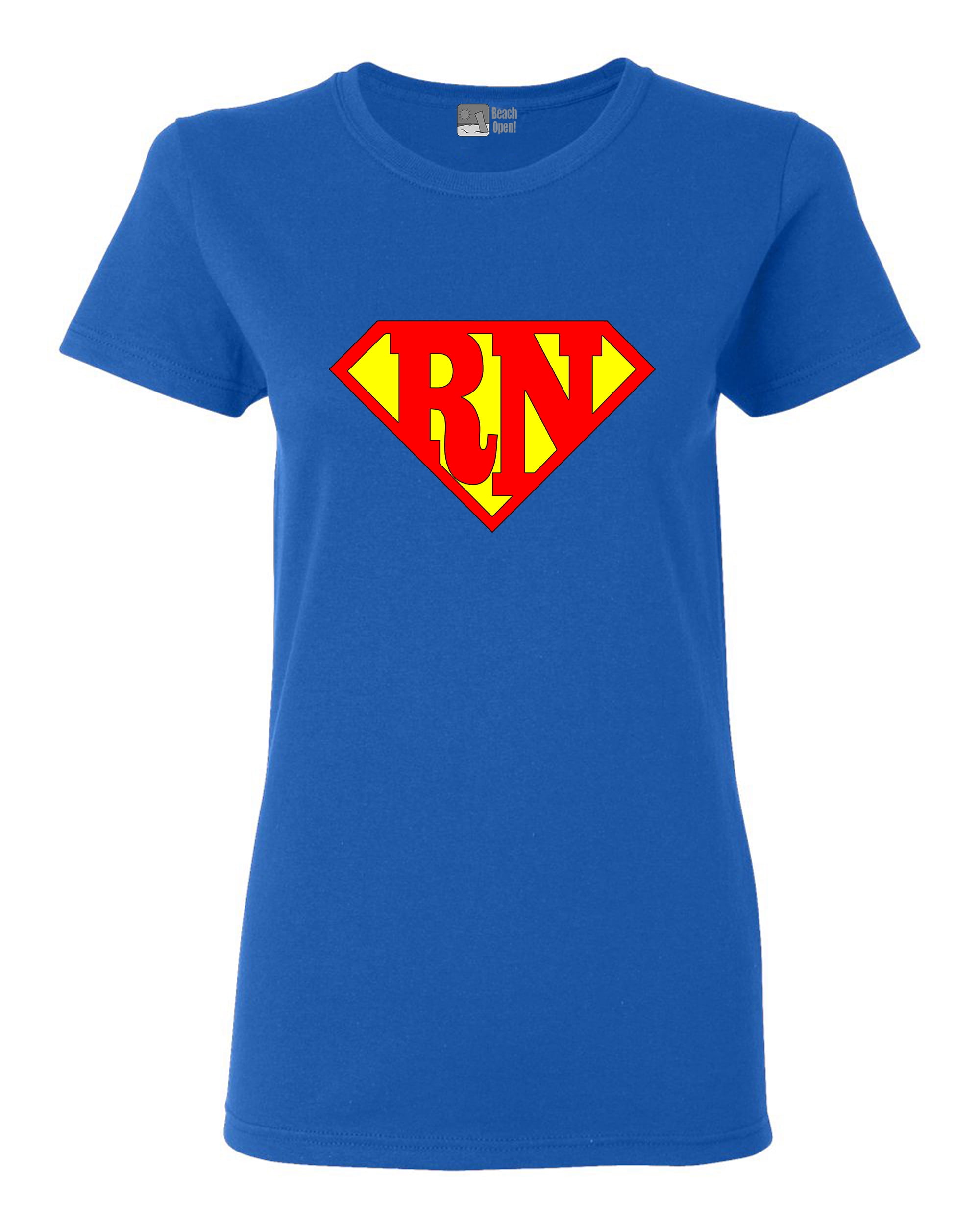 Super Nurse RN superhero Registered Nurse Hero T-Shirt Vintage Men Gift Tee
