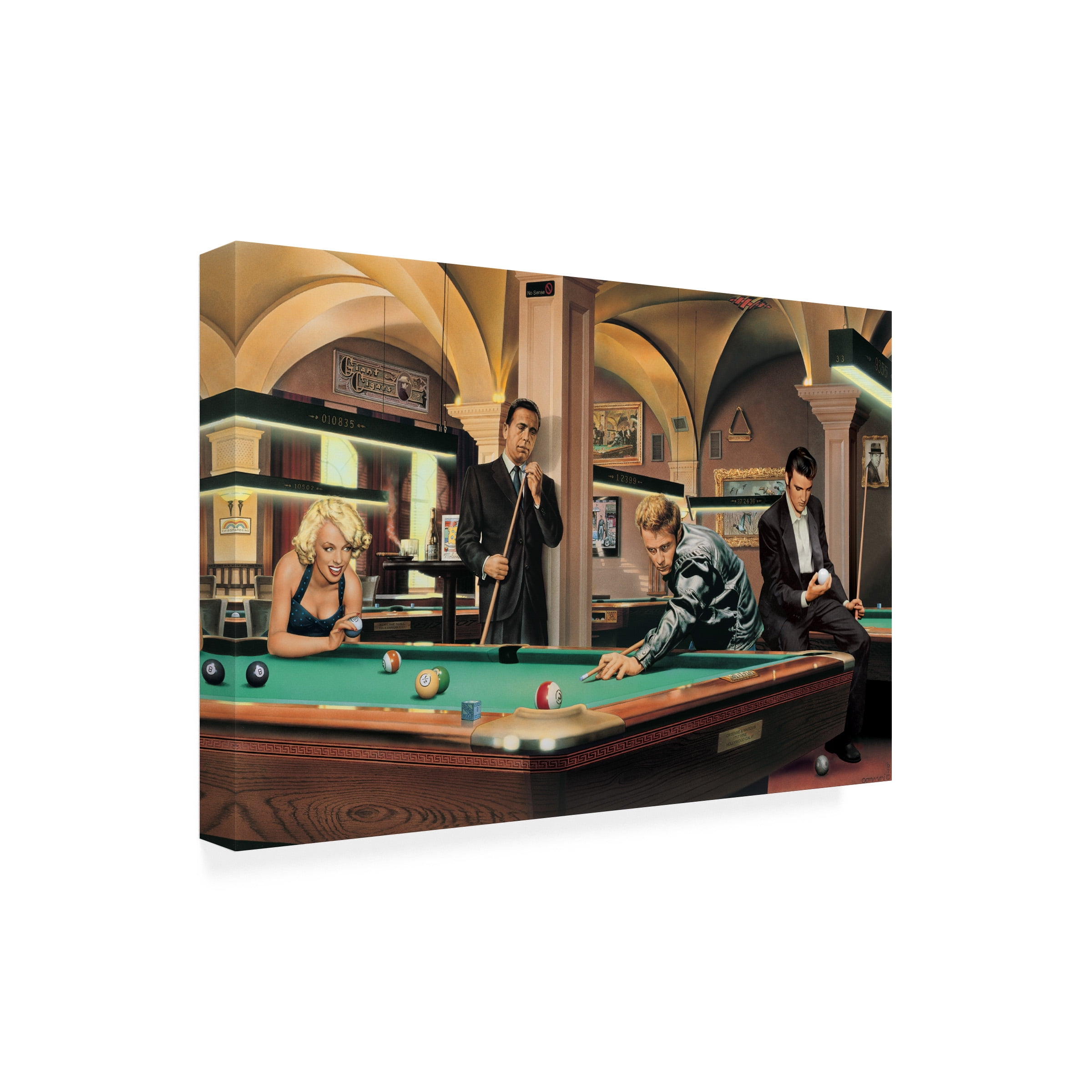 Chris Consani 'Game of Fate' Canvas Art