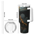 thumbnail image 4 of Pofeuu Full Moon Black Dragon Print 40oz Ice Bully With Handle And Straw Stainless Steel Vacuum Insulated Cup And 2 In 1 Straw Lid, 4 of 8