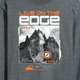 thumbnail image 3 of Instant Message - Live On The Edge - Men's Long Sleeve T-Shirt, 3 of 6
