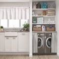 thumbnail image 5 of LALILO Kitchen Curtain Valance Spring Cherry Blossom Rod Pocket Window Curtain 52"x 18" Set of 2, 5 of 6