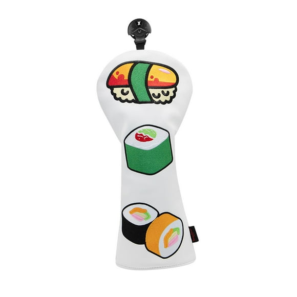 Durable Golf Cover Summer Sushi Fairway UT Driver Headcover Calle Zulema Funda para palos de golf