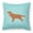 Blue, variant on Carolines Treasures BB3712PW1818 English Cocker Spaniel Checkerboard Blue Fabric Decorative Pillow