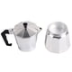 thumbnail image 4 of Ounissouiy Cafeteras 1 taza/3 tazas/6 tazas/9 tazas/12 tazas de aluminio cafetera eléctrica plateada Dripolator estufa café Mak Juegos de servir café y té No.01 Ounissouiy JJ10970-01B, 4 of 6