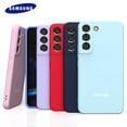 thumbnail image 2 of Funda para Samsung Galaxy S22 Ultra S22Plus, funda protectora trasera de silicona líquida suave, ultrafina, a prueba de golpes, S 22 Tan Jianjun unisex, 2 of 2