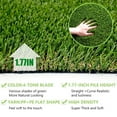 thumbnail image 2 of LITA Extra Thick Artificial Grass Turf 6' x 11' Indoor Outdoor Realistic Fake Grass, Green, 2 of 7