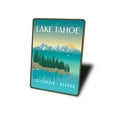 thumbnail image 4 of Lake Tahoe Lakehouse Novelty Decor, Metal Wall Sign - 10x14 Inches, 4 of 4