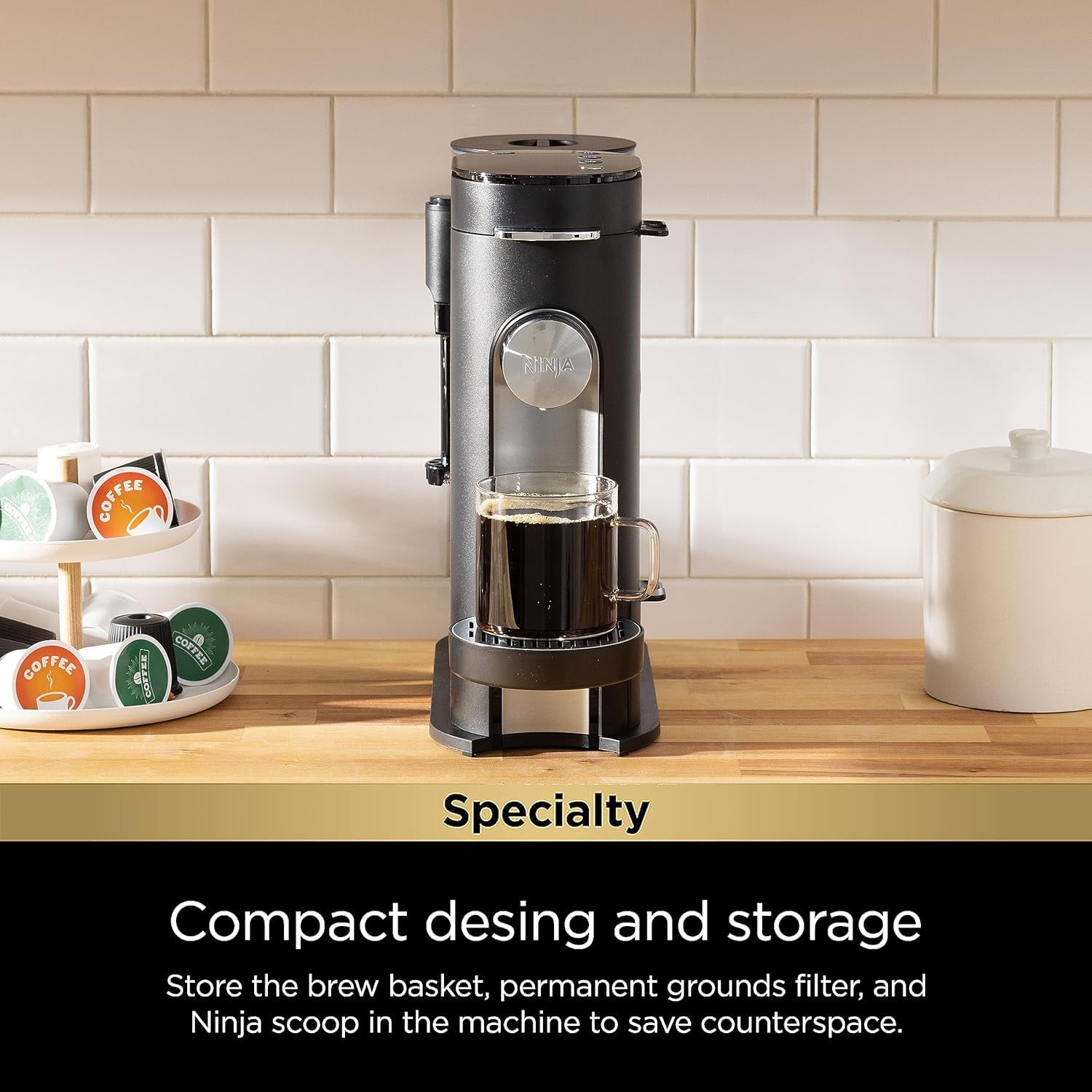 NEW! At Walmart Ninja Pods & Grounds Single Serve K-Cup Iced Coffee Maker  PB040 Review 