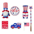 thumbnail image 2 of Tdoenbutw Home Decor 4 Of July Decorations Layered Tray Decorations Patriotic Ornaments 3D Plastic Signs 4 Of July Decorations Kitchen Home Party Decorations Clearance As Shown, 2 of 8
